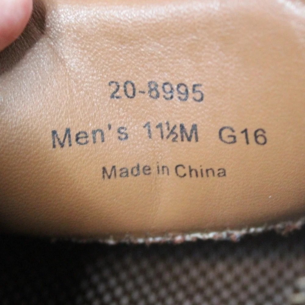 Johnston & Murphy XC4 Waterproof Sheepskin Men's‎ Slip On Shoes Size 11.5 M